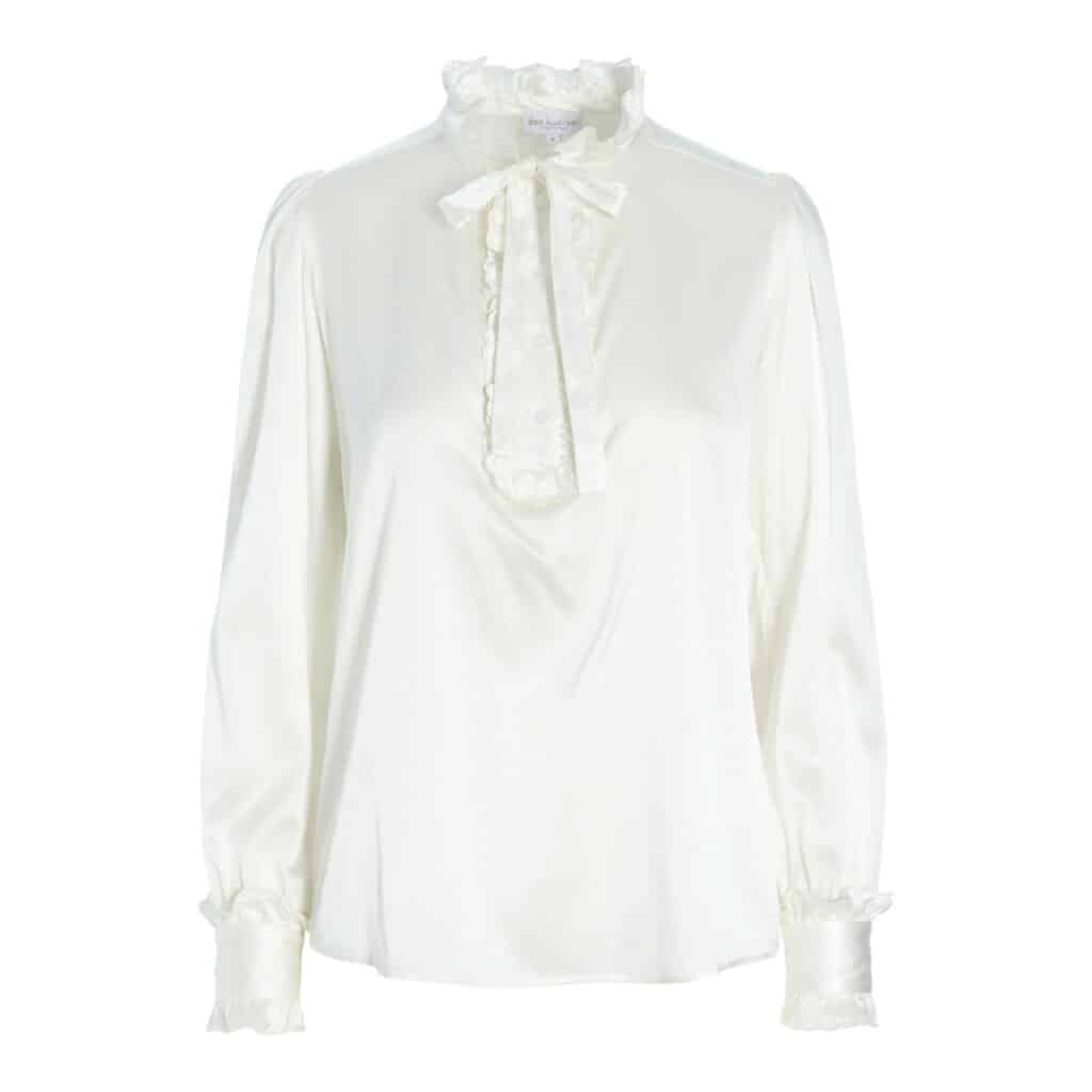 Dea Kudibal Bluse Med Flæser