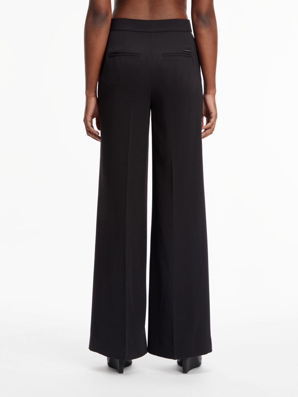 Calvin Klein Wide Struktur Twill Bukser - Image 3