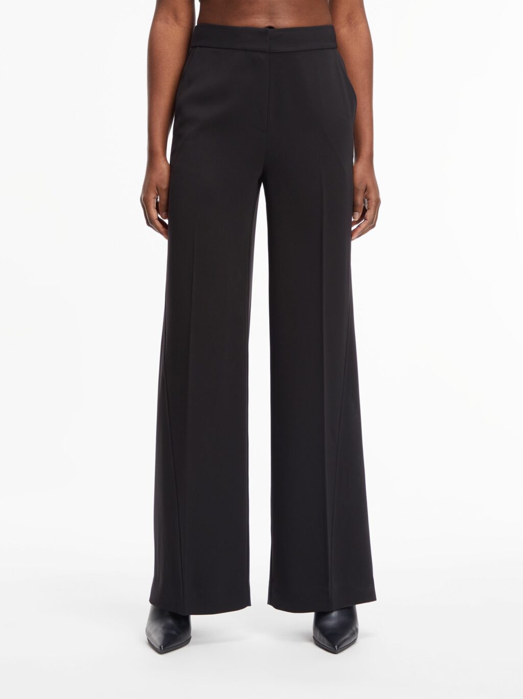 Calvin Klein Wide Struktur Twill Bukser - Image 2