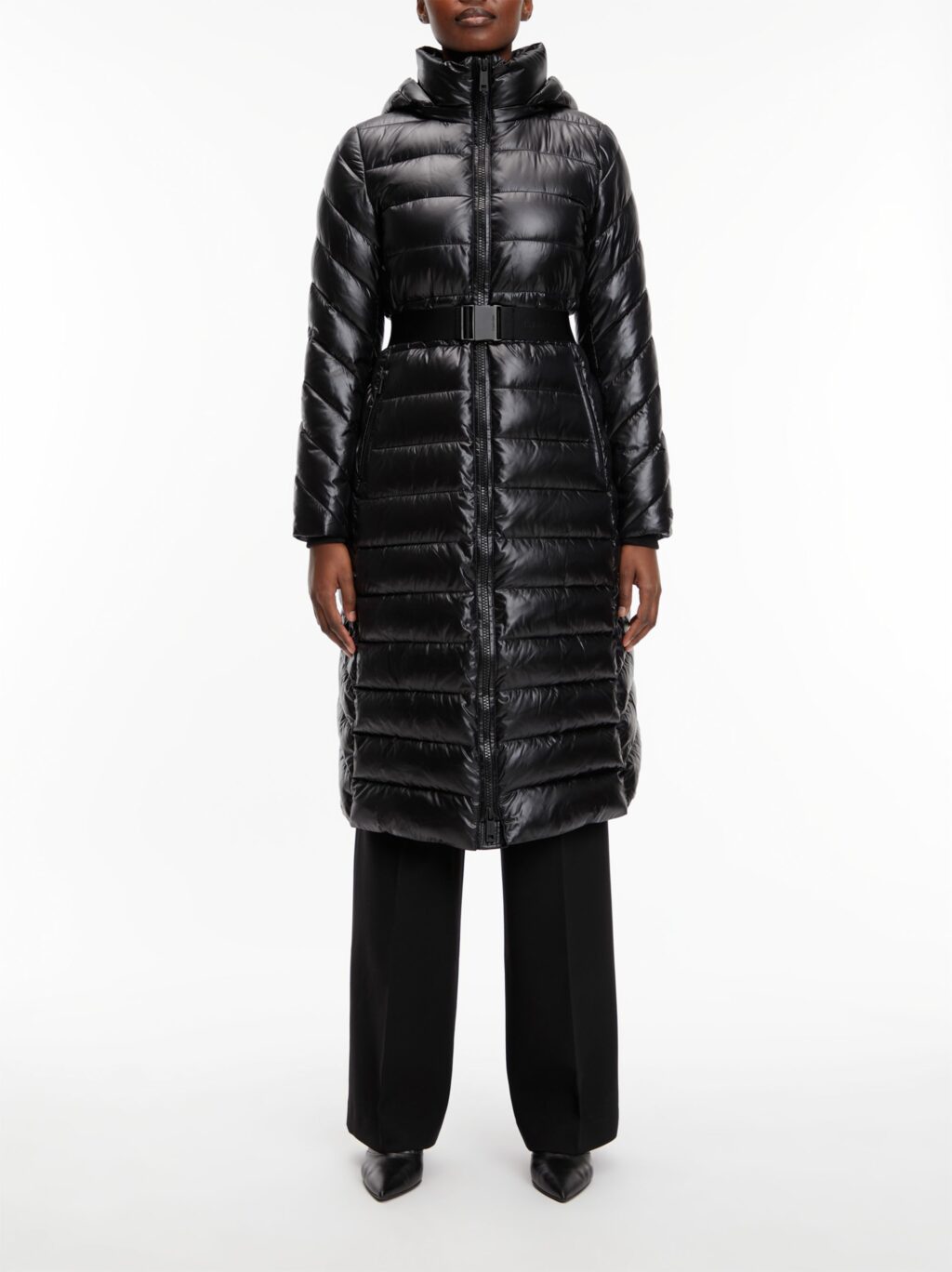 Calvin Klein Lang Dunfrakke - Image 2
