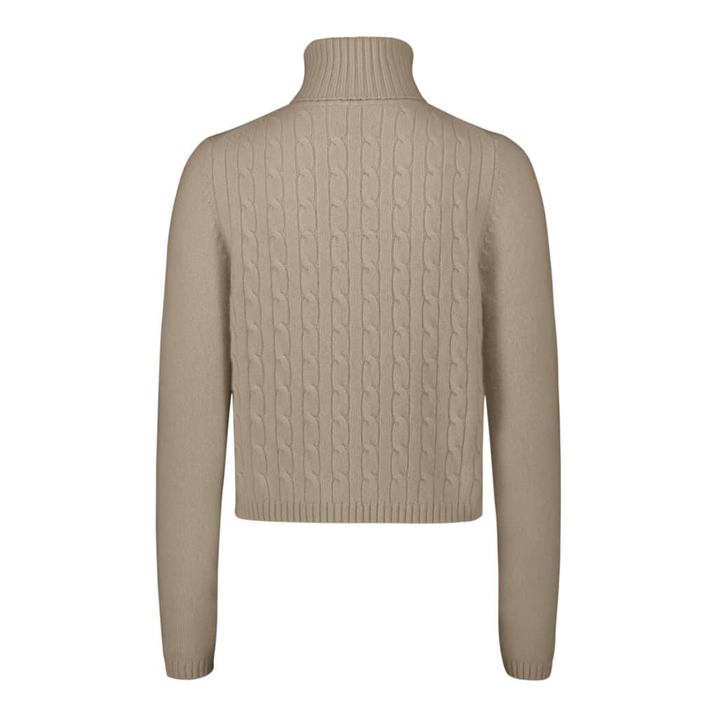 ALLUDE Cashmere Grå Rullekrave