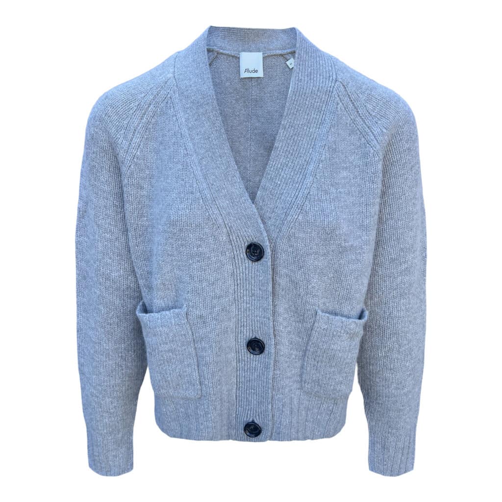 ALLUDE Grå Cardigan