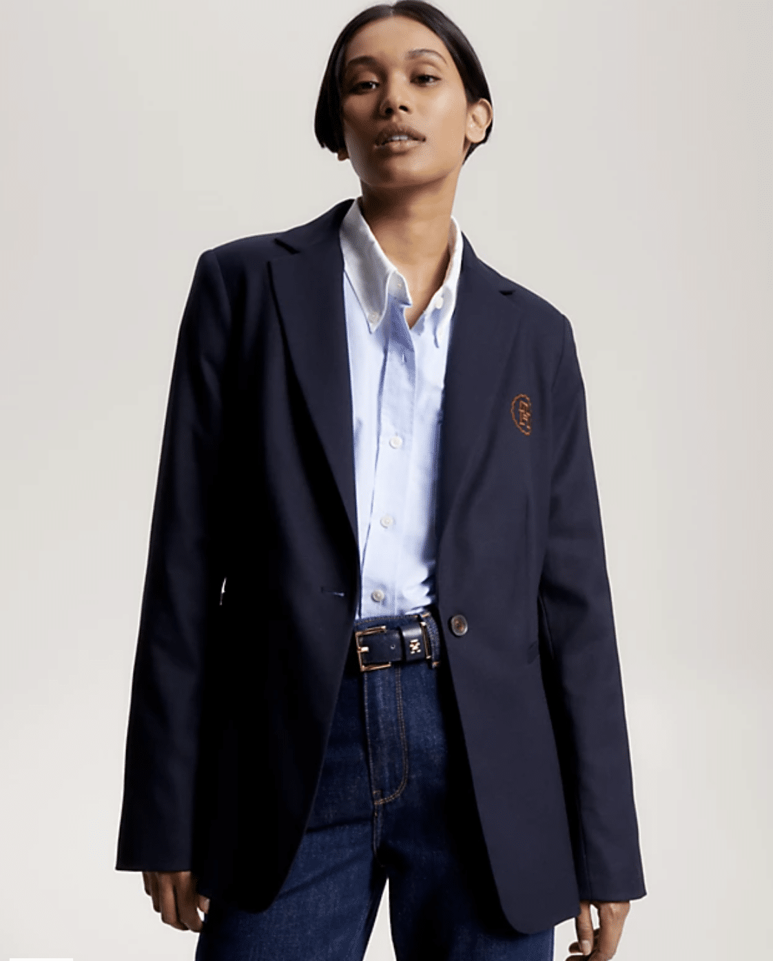 Tommy hilfiger deals blazer womens