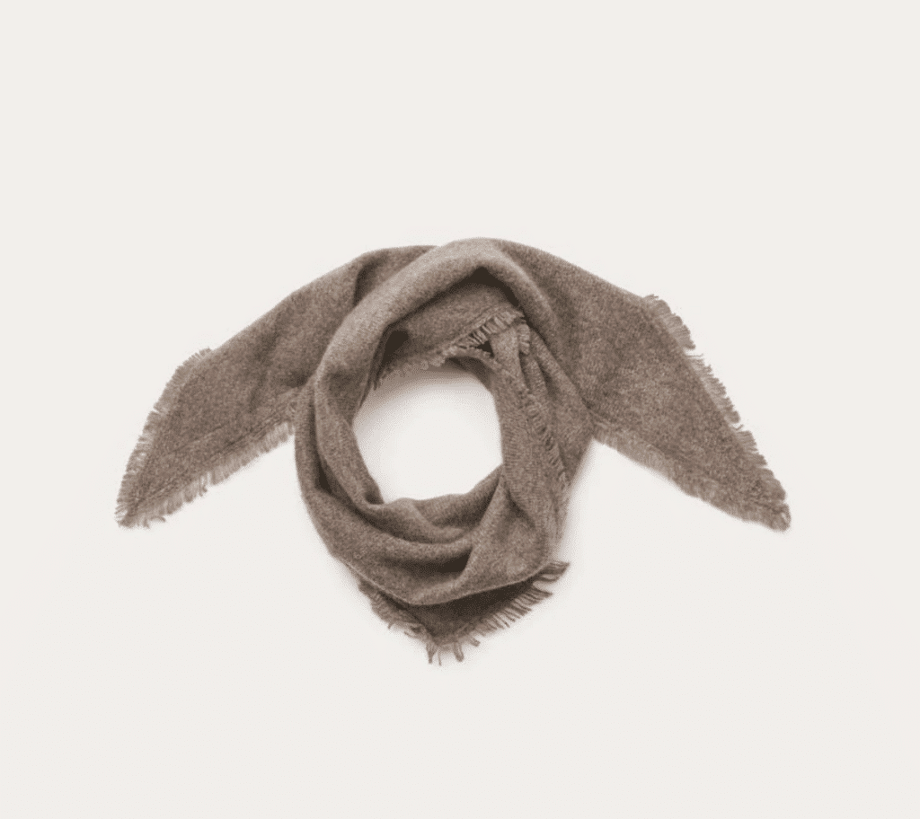 O'Tay Estella Cashmere Scarf Brownstone