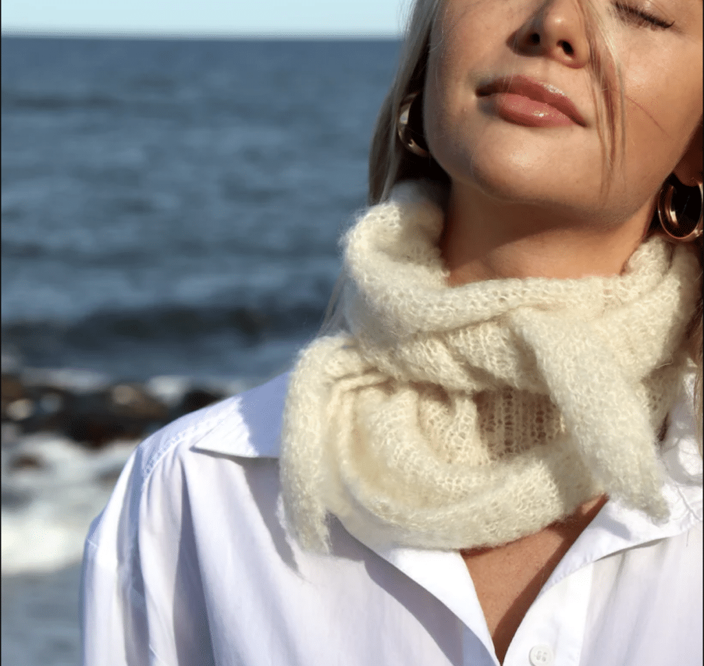 O'Tay Ebony Scarf powder
