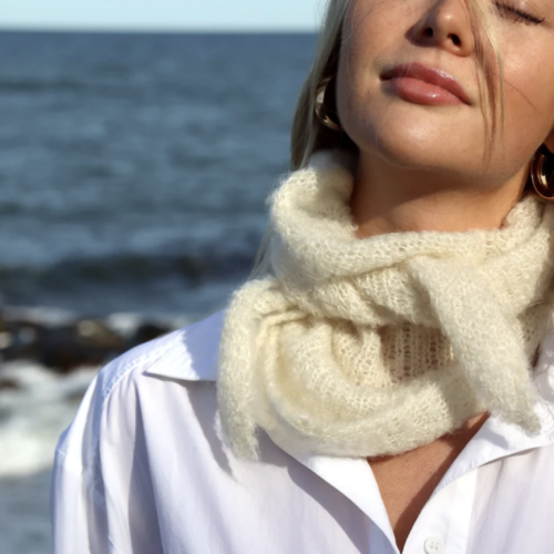 O'Tay Ebony Scarf powder